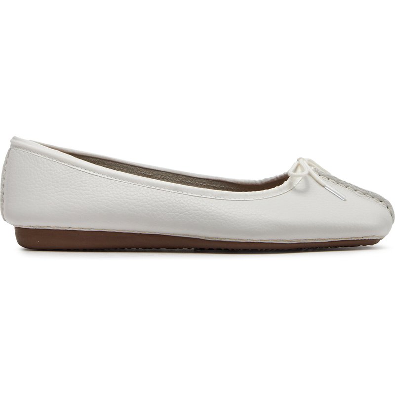 Ballerinas Clarks Freckle Ice 203544554 Weiß