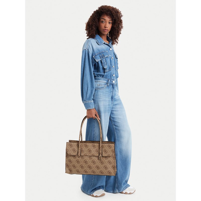 Handtasche Guess Kiera TWOB97 32024 Hellbraun