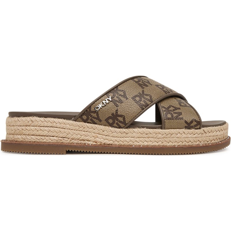 Pantoletten DKNY K1666574 Braun