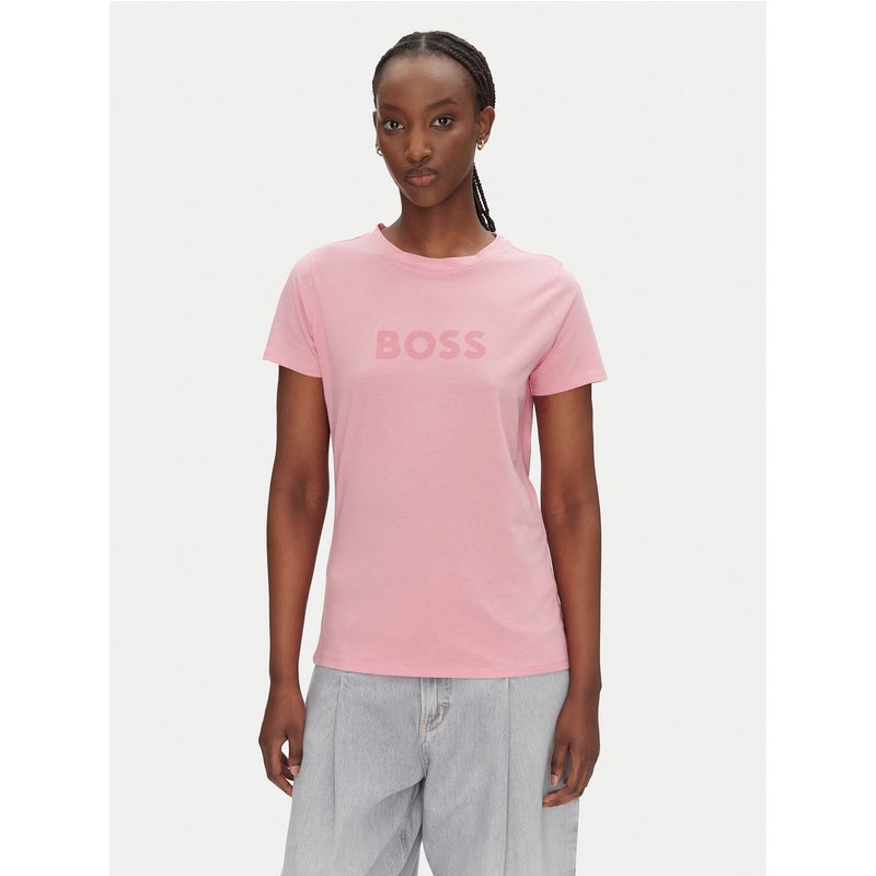 BOSS T-Shirt C_Elogo_5 50501139 Rosa Regular Fit
