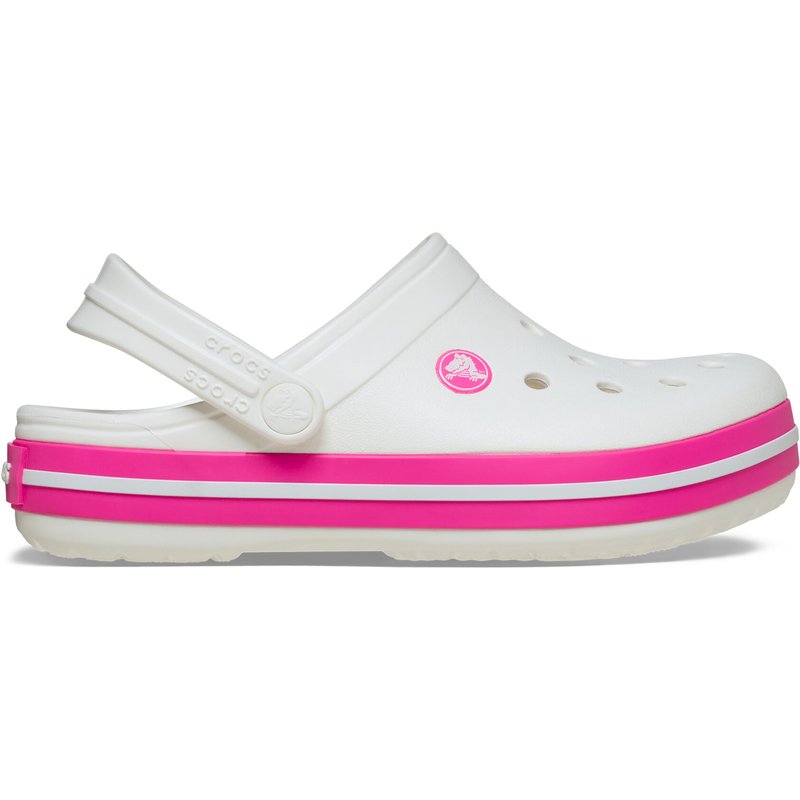 Pantoletten Crocs Crocband Clog T 207005 Weiß