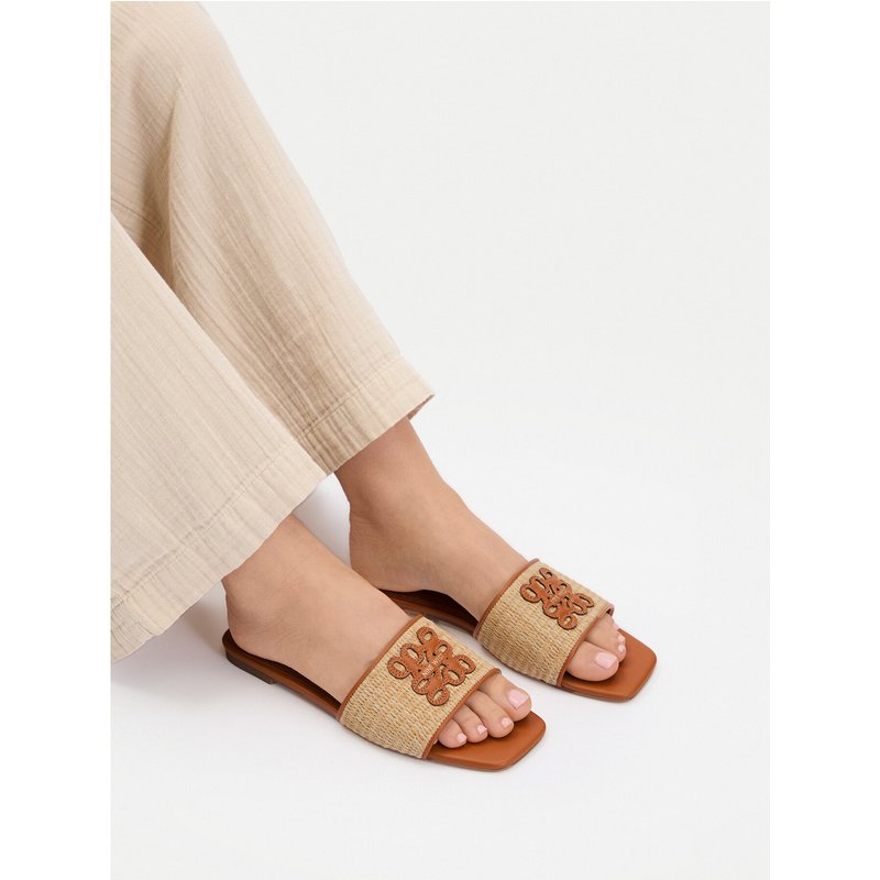 Pantoletten Nine West CEO-SMRL393661 Beige