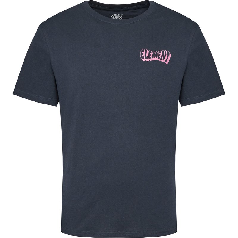Element T-Shirt Wind Water Fire Earth ELYZT00523 Dunkelblau Regular Fit