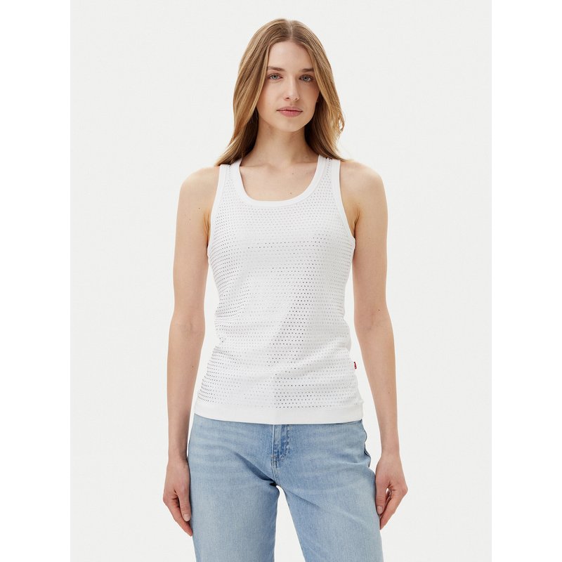 JOOP! Jeans Top Tunka 30046107 Weiß Slim Fit