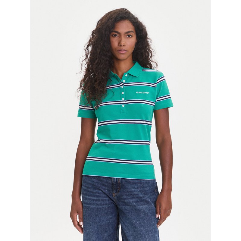 Guess Jeans Top 176097 Grün Classic Fit
