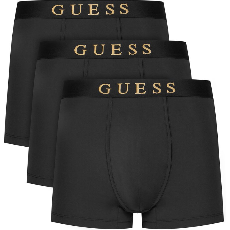 Guess Boxershorts-Set U5BG70 K0410 Schwarz