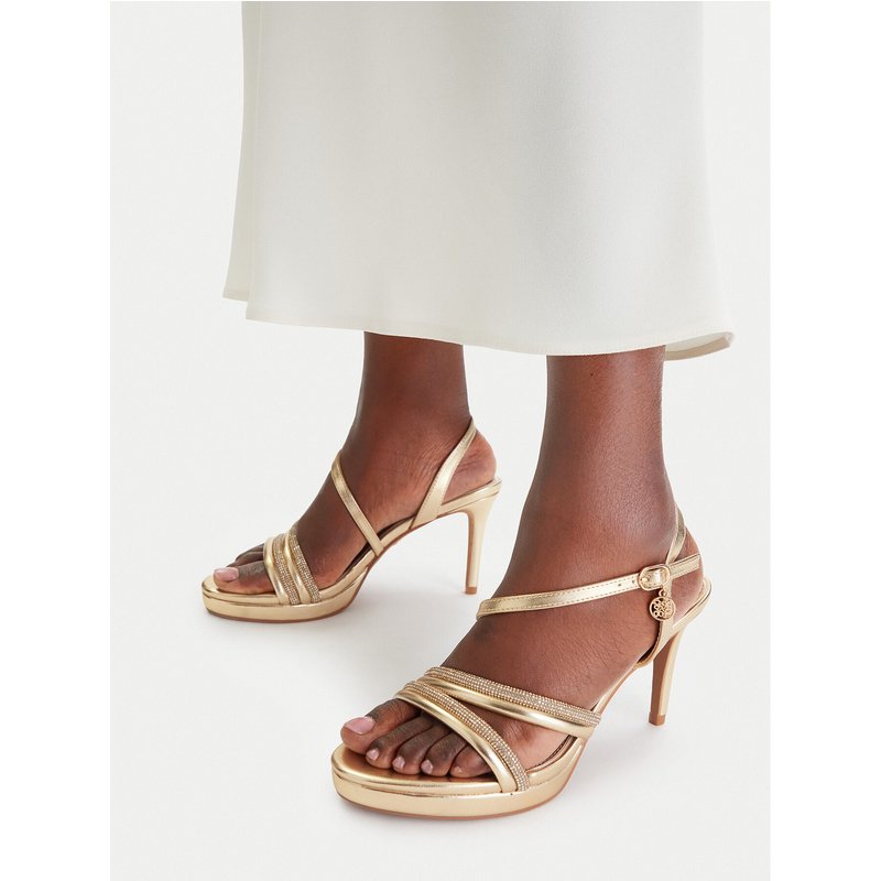 Sandalen Nine West CEO-25120-2508 Goldfarben