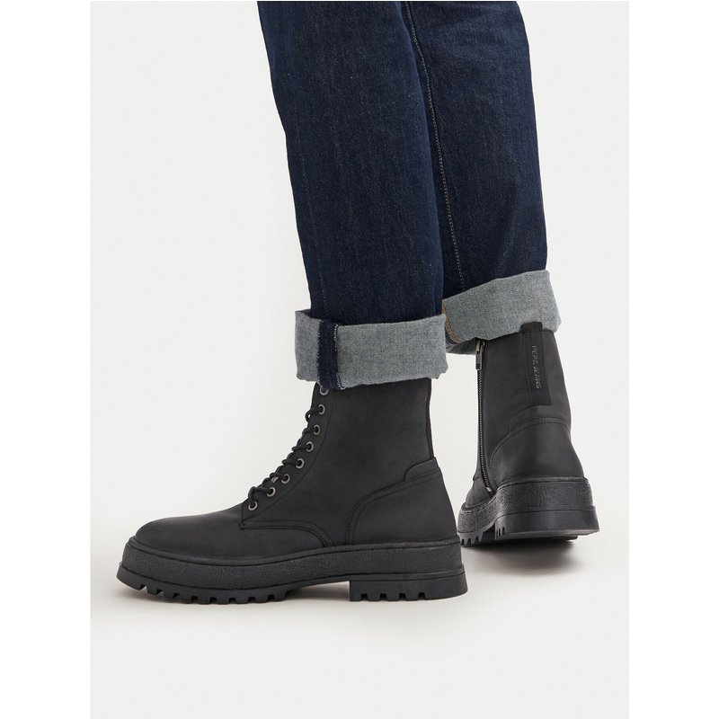 Schnürstiefeletten Pepe Jeans Lincoln PMS50258 Schwarz