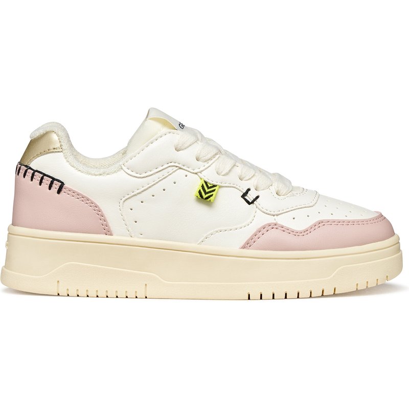 Sneakers Geox J Lestrella Girl J56NLC 000BC C1Z8W D Weiß