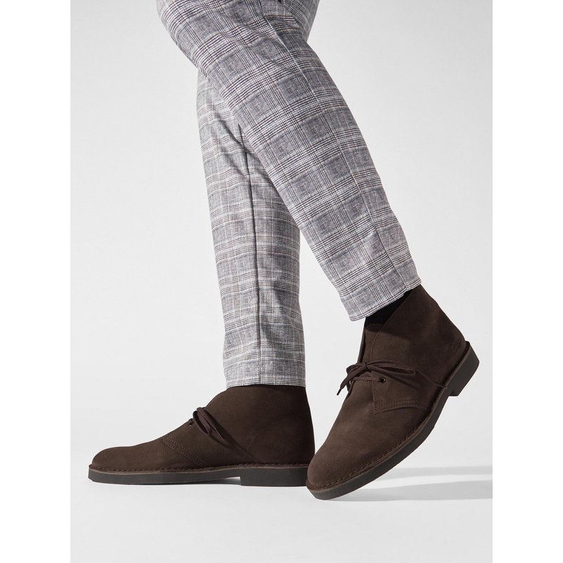 Schnürschuhe Clarks Desert Bt Evo Dark Braun