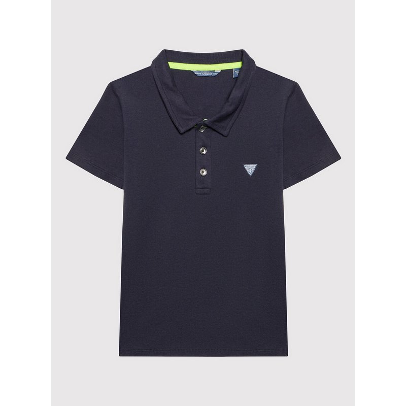 Guess Poloshirt L2GP02 KAPY0 Dunkelblau Regular Fit
