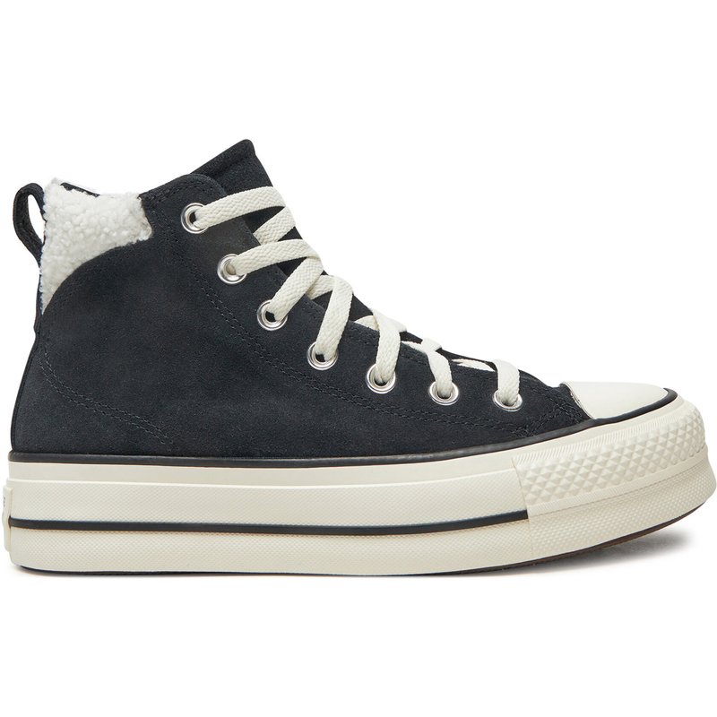 Sneakers aus Stoff Converse Chuck Taylor All Star Puff Lift A09377C Schwarz