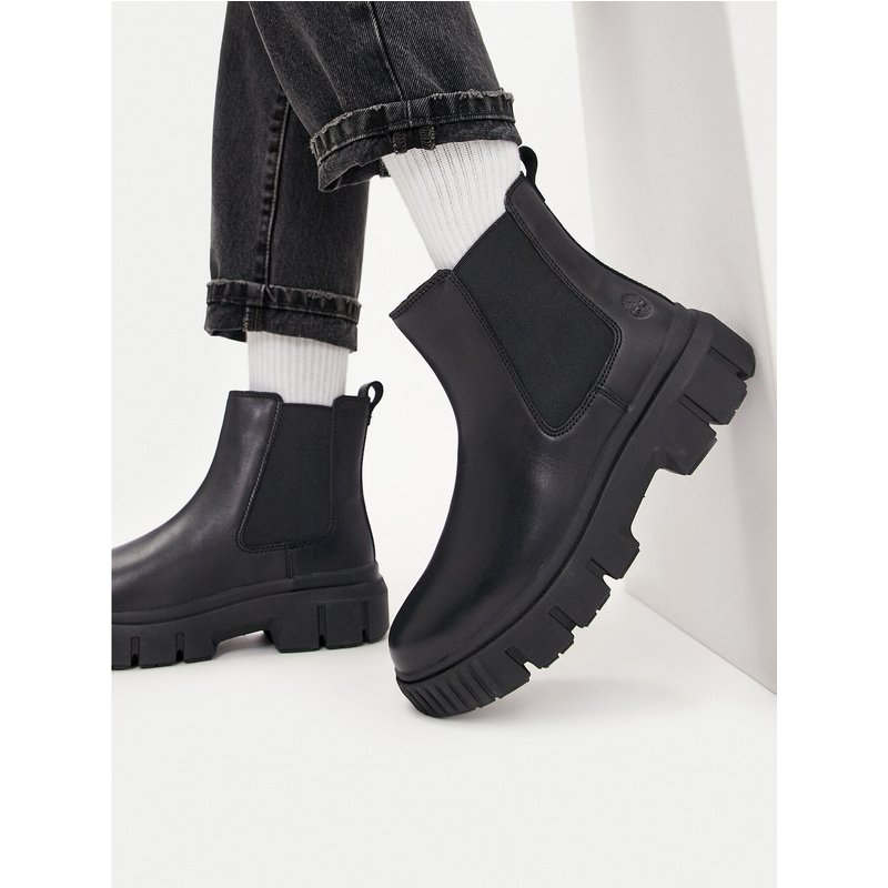 Klassische Stiefeletten Timberland Greyfield Chelsea TB0A5ZCG0011 Schwarz