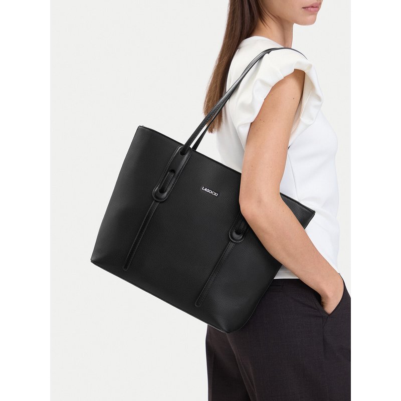 Handtasche Lasocki CEO-LSK-X-002-10 Schwarz