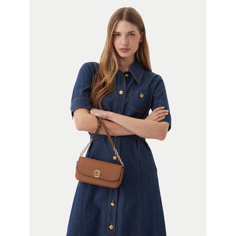 Handtasche MICHAEL Michael Kors Nolita 32S6GY5C5L Braun