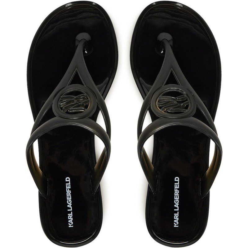 Zehentrenner KARL LAGERFELD Jelly Thong KL80007A Schwarz