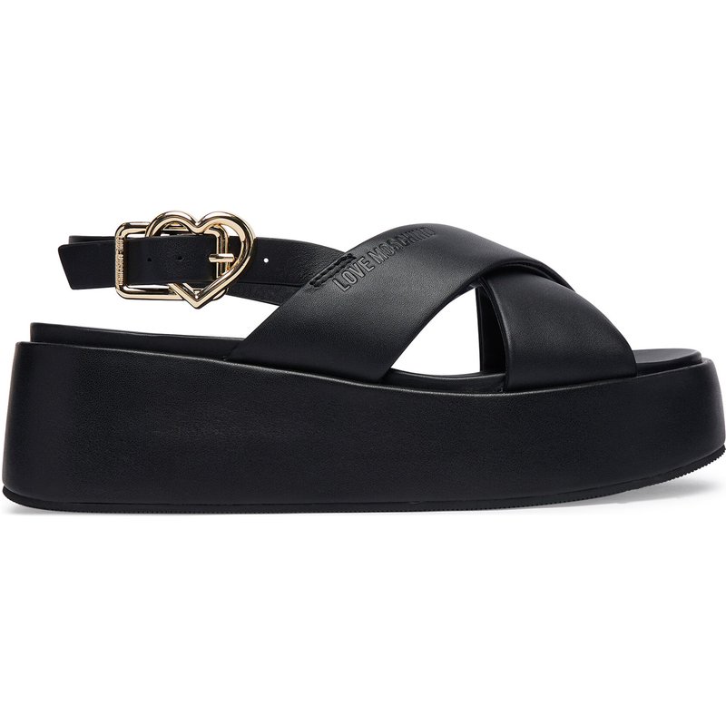 Sandalen LOVE MOSCHINO JA16137I0OIA0000 Schwarz