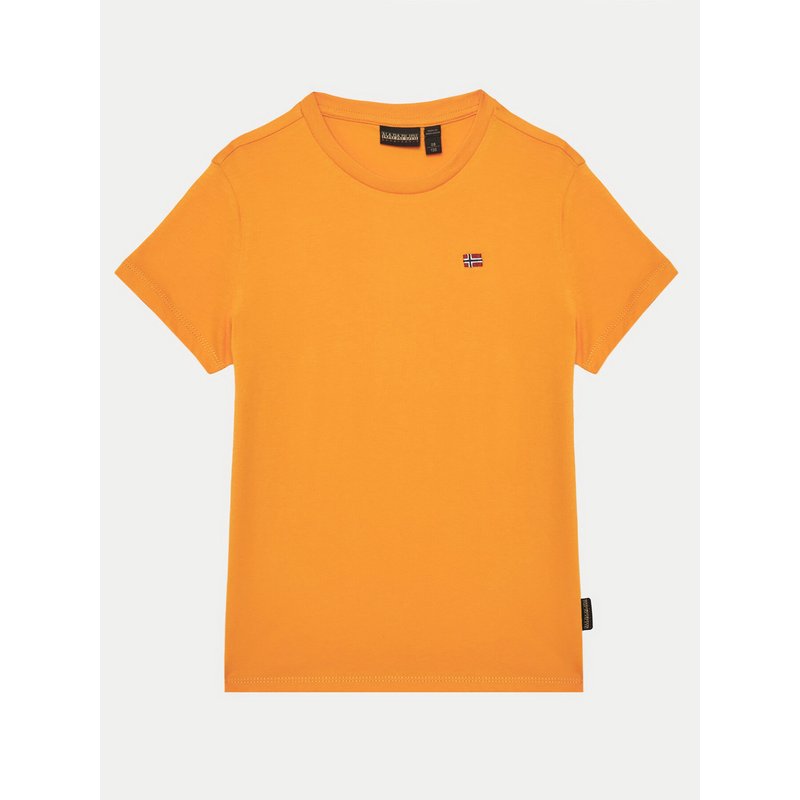 Napapijri T-Shirt Salis SS 2 NP0A4GEHA701 S Orange Regular Fit