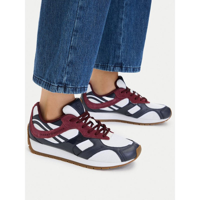 Sneakers Tommy Hilfiger Th Modern Runner Mix Mat FW0FW09098 Bunt