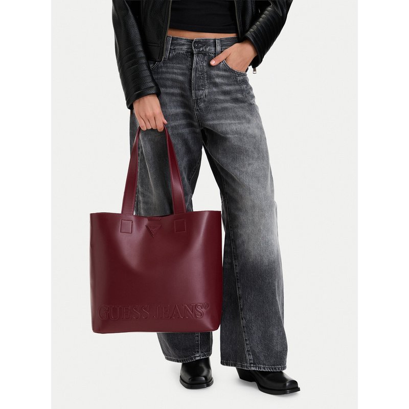 Handtasche Guess Jeans CEO-GUESS-B-010-09 Dunkelrot
