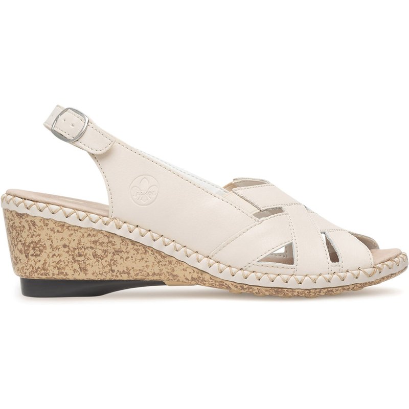 Sandalen Rieker 66189-60 Beige