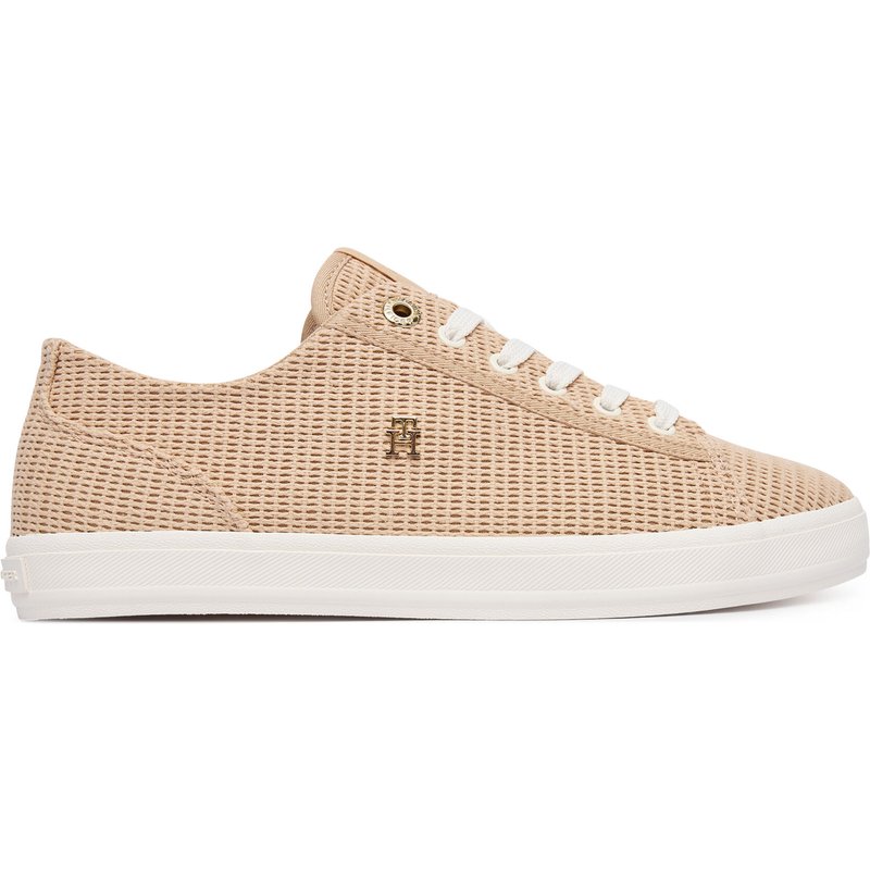 Sneakers aus Stoff Tommy Hilfiger FW0FW09171 Beige