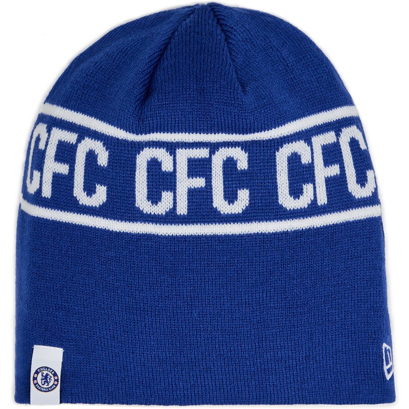 Mütze New Era Wrdmrk Skull Chelsea 60363546 Blau
