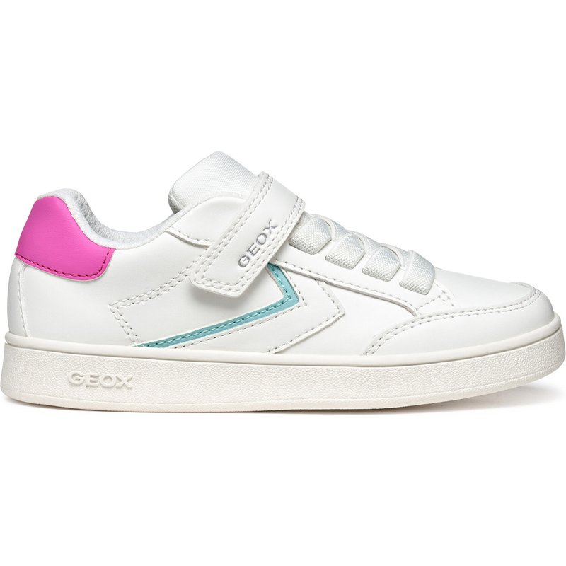 Sneakers Geox J Eclyper J55LRB 5411 C0563 D Weiß