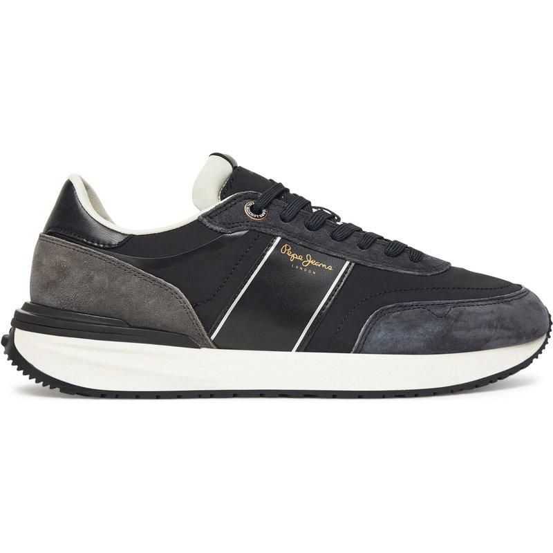 Sneakers Pepe Jeans Buster Serie M PMS600008 Schwarz