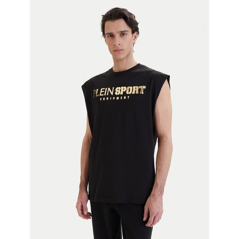 Plein Sport Tank-Top PAEC MTK8319 STE001N Schwarz Regular Fit