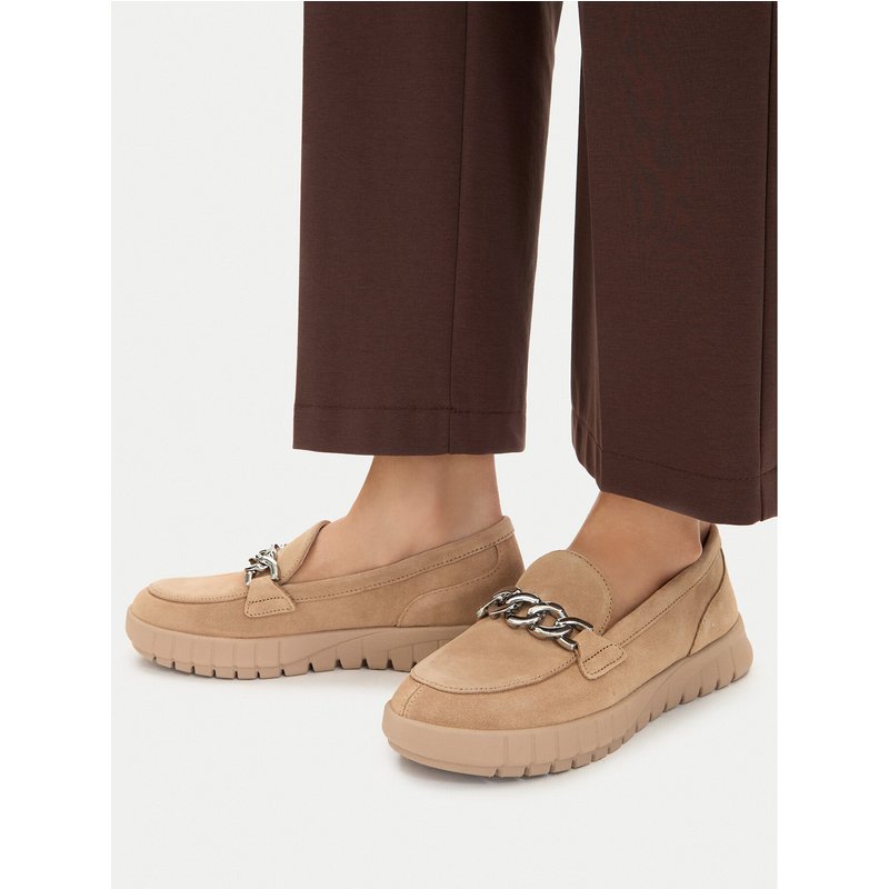 Halbschuhe Geox D Flextride D659AA 00022 C5000 Beige
