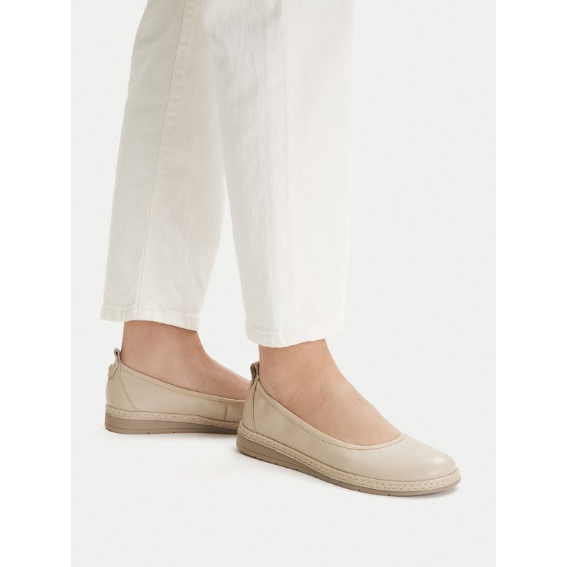 Ballerinas Lasocki CEO-WI23-LYLA-01 Beige