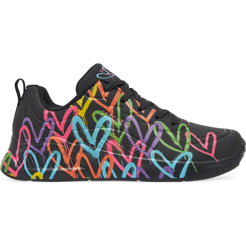Sneakers Skechers Uno Lite - Heat of Lights 177977/BKMT Schwarz