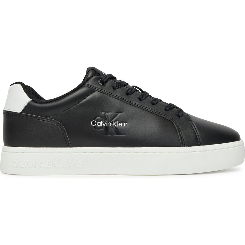 Sneakers Calvin Klein Jeans Classic Cupsole Mono Lth YM0YM01369 Schwarz