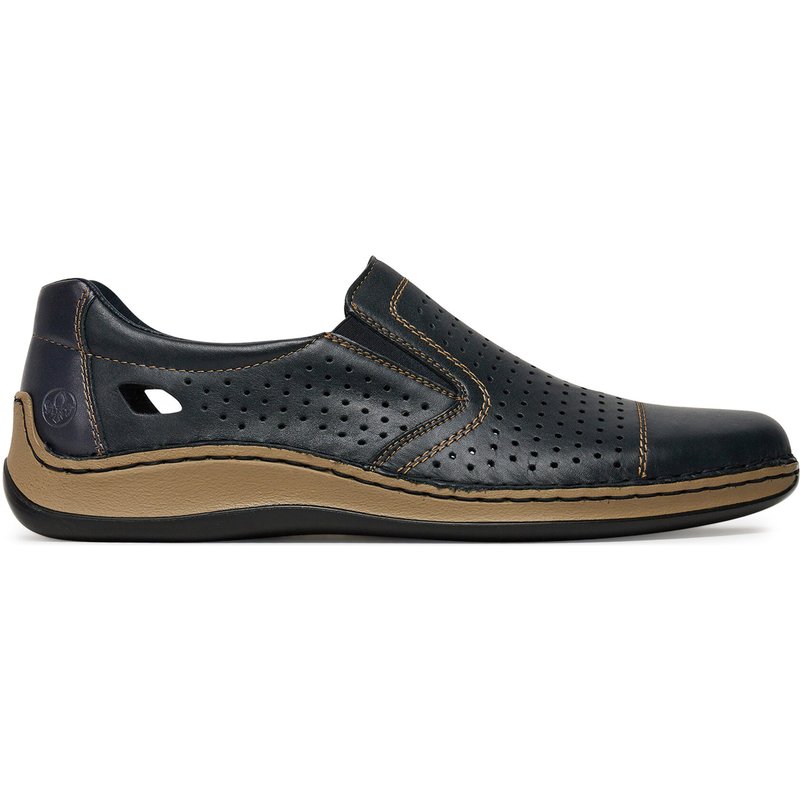Halbschuhe Rieker 05286-15 Dunkelblau