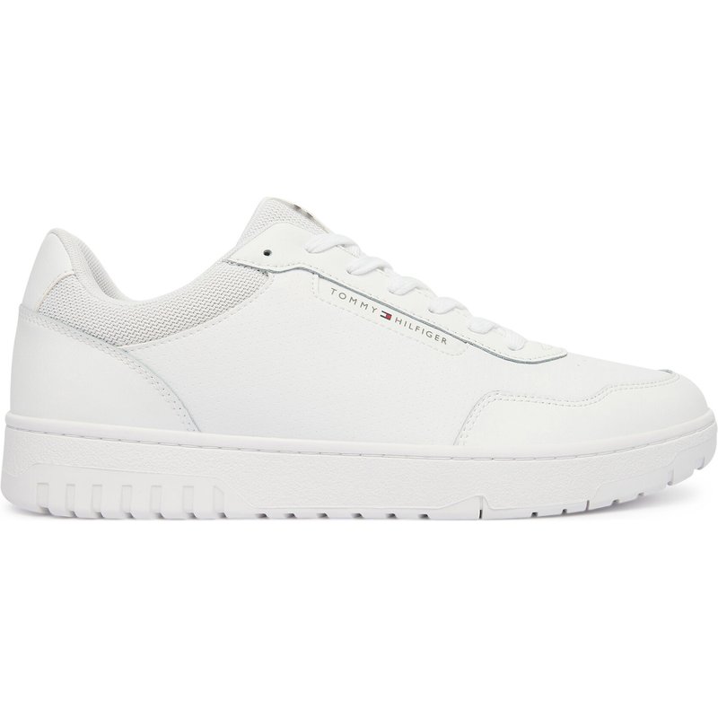Sneakers Tommy Hilfiger Th Basket Core Lite Lth FM0FM05713 Weiß