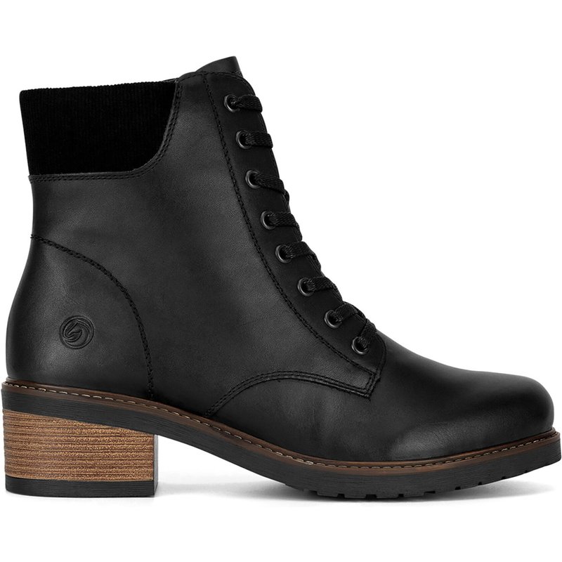 Schnürschuhe Remonte D1A70-00 Schwarz