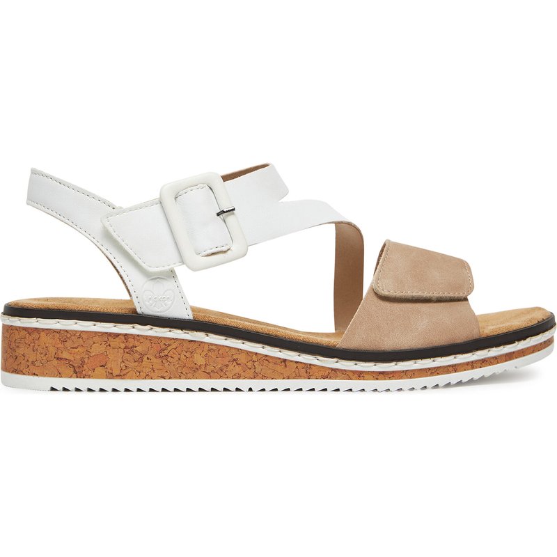 Sandalen Rieker CEO-V3660-60 Weiß