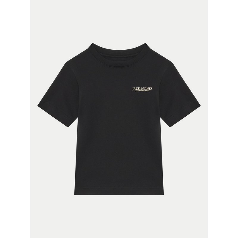 Jack & Jones Junior T-Shirt Boston 12274897 Schwarz Relaxed Fit