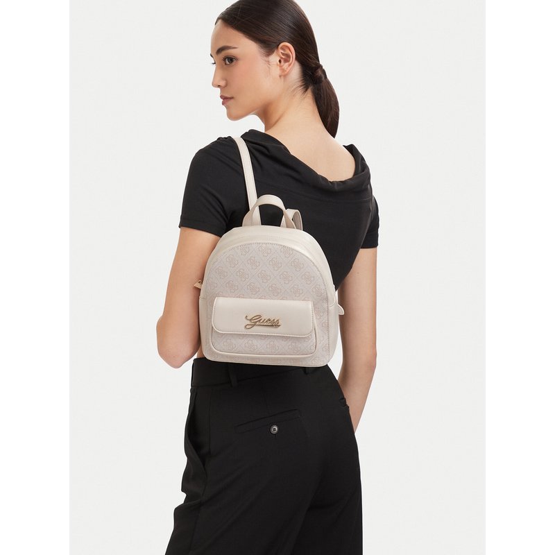 Rucksack Guess J6YZ03 W2508 Creme