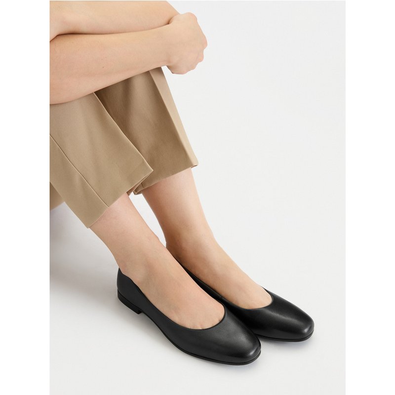 Ballerinas Lasocki CEO-RST-WOLLY-09 Schwarz