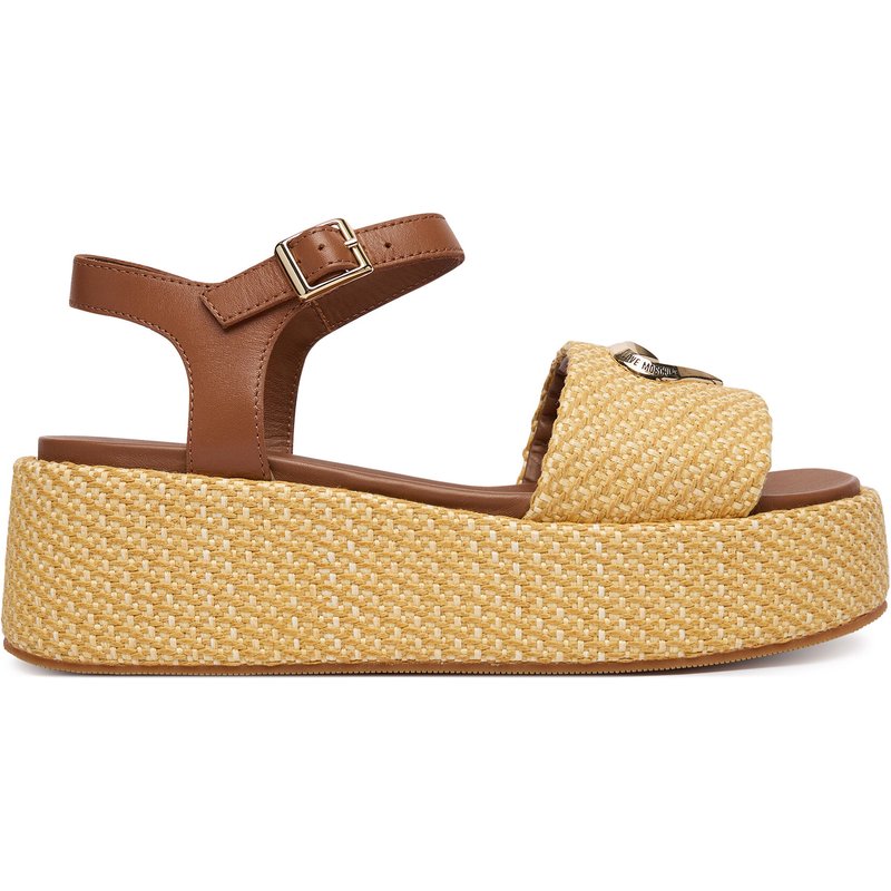 Sandalen LOVE MOSCHINO JA16127I0OJR610B Beige