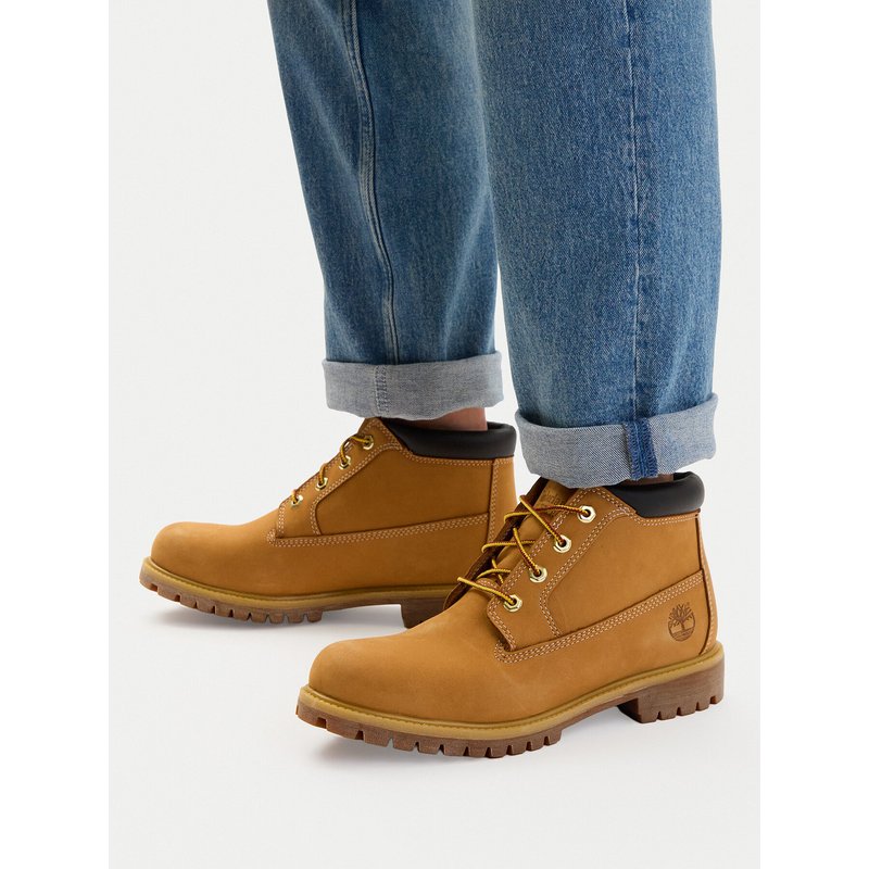 Schnürstiefeletten Timberland Premium Wp Chukka TB1230612311 Braun