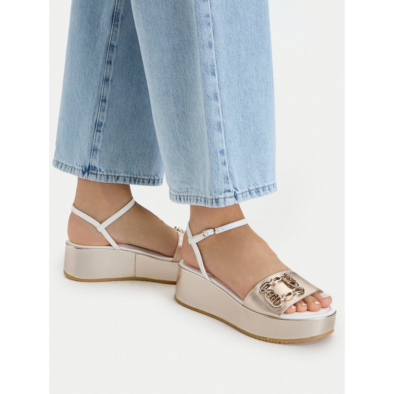 Sandalen Liu Jo Flo 01 SA6137 PX026 Goldfarben