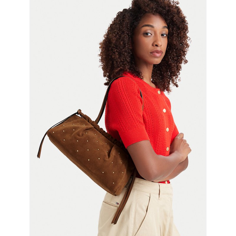 Handtasche Tommy Hilfiger AW0AW19202 Braun