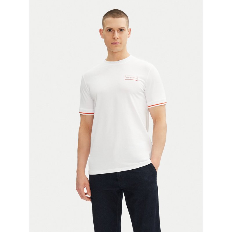 KARL LAGERFELD T-Shirt 755020 552221 Weiß Regular Fit