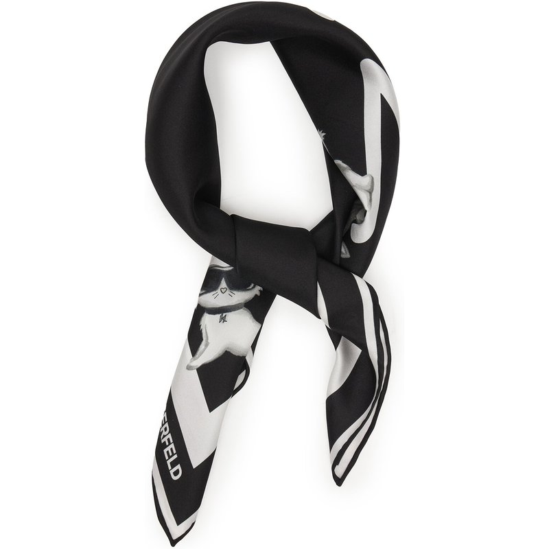 Tuch KARL LAGERFELD B1W33083 Schwarz