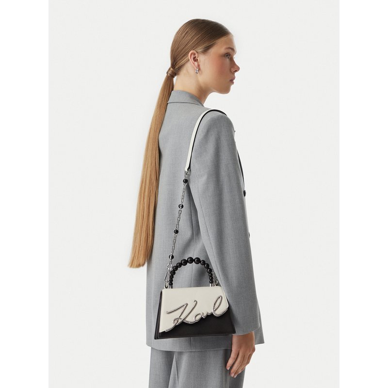 Handtasche KARL LAGERFELD B3W30015 Weiß