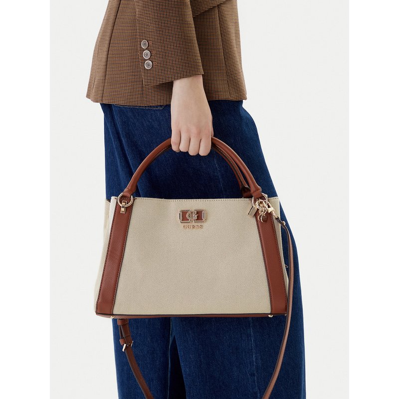 Handtasche Guess Karnilla HWAG97 19070 Beige