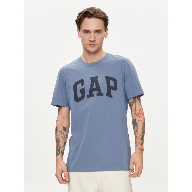 Gap T-Shirt 856659-02 Blau Regular Fit